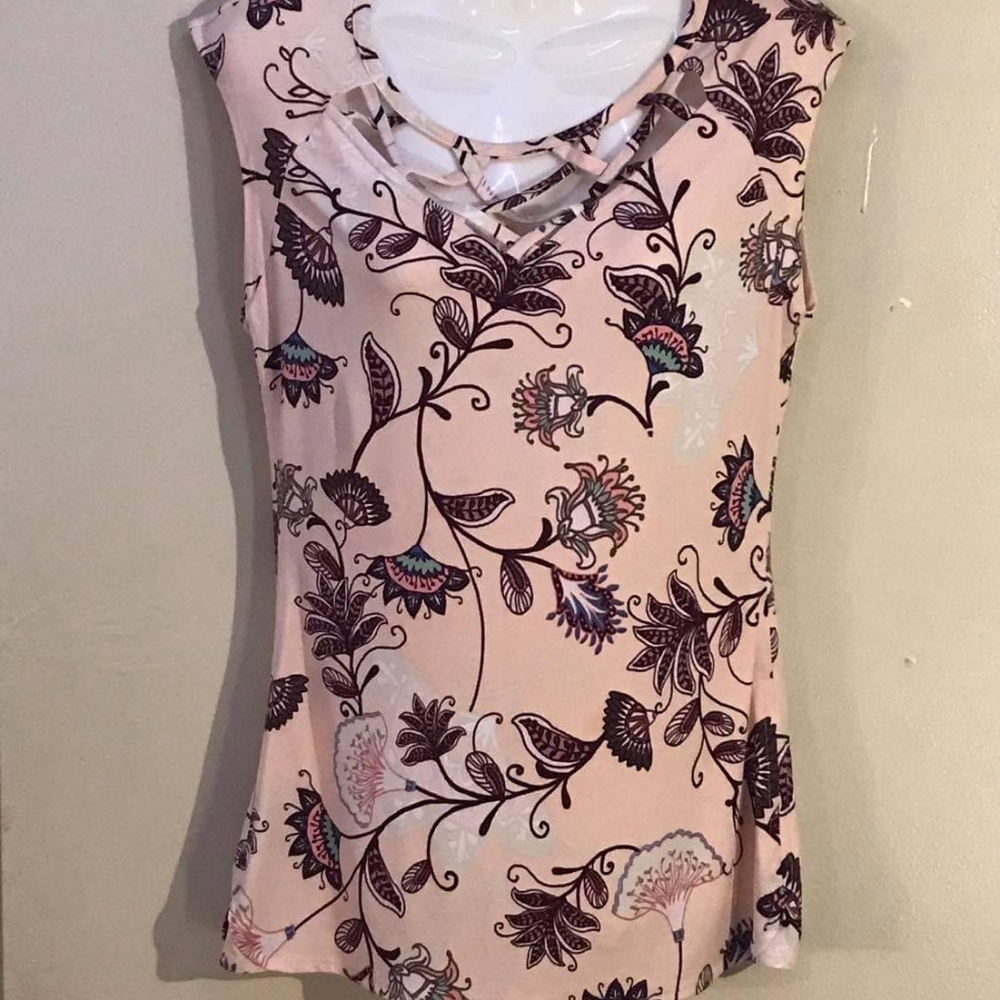 New York & Company pink XS shirt